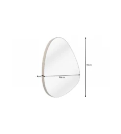 Lustro wiszące DEFORME 60 cm dąb naturalny