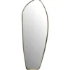 Lustro wiszące DEFORME 90 cm złote