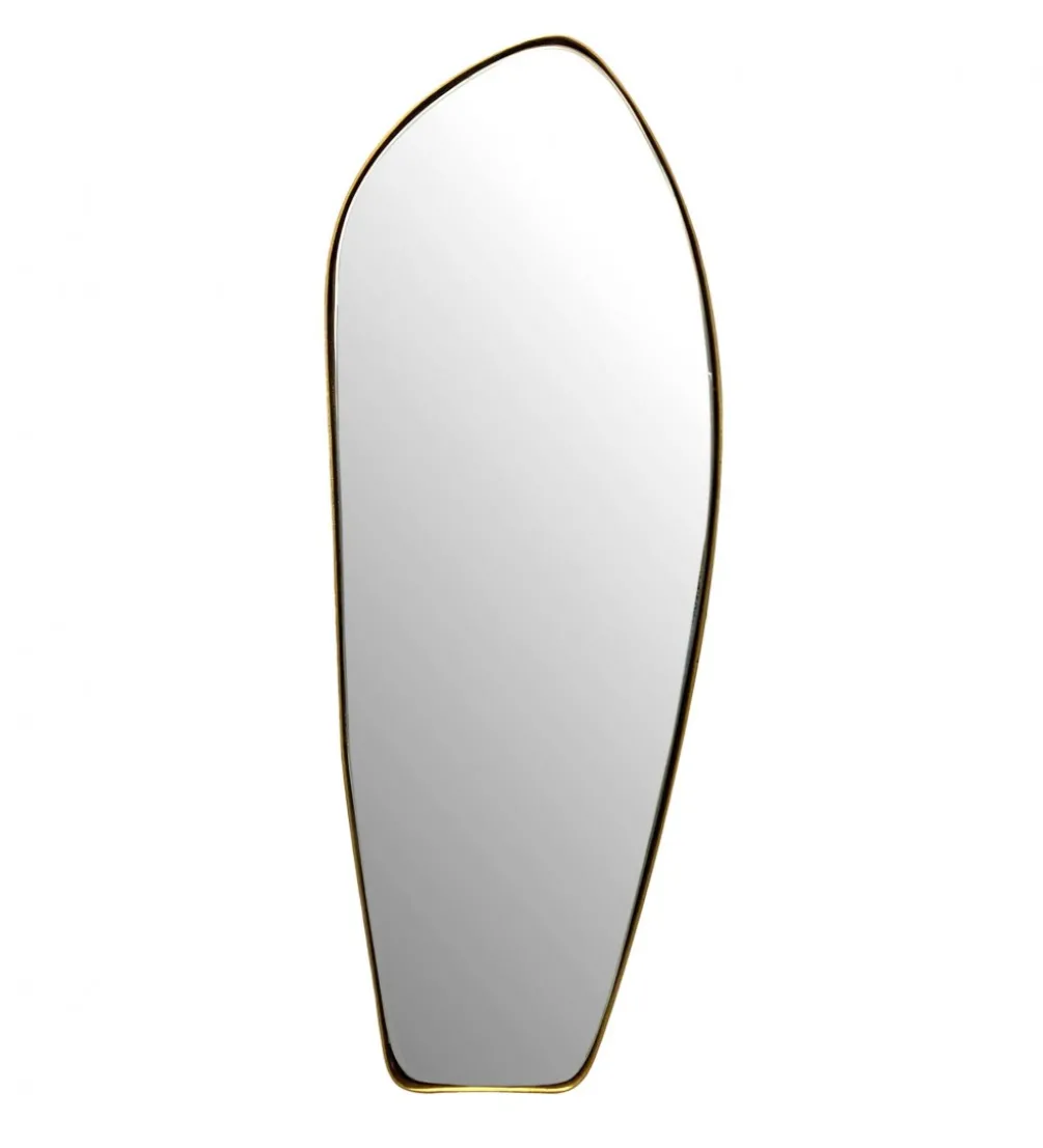 Lustro wiszące DEFORME 90 cm złote