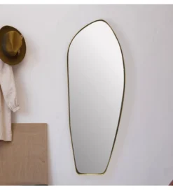 Lustro wiszące DEFORME 90 cm złote