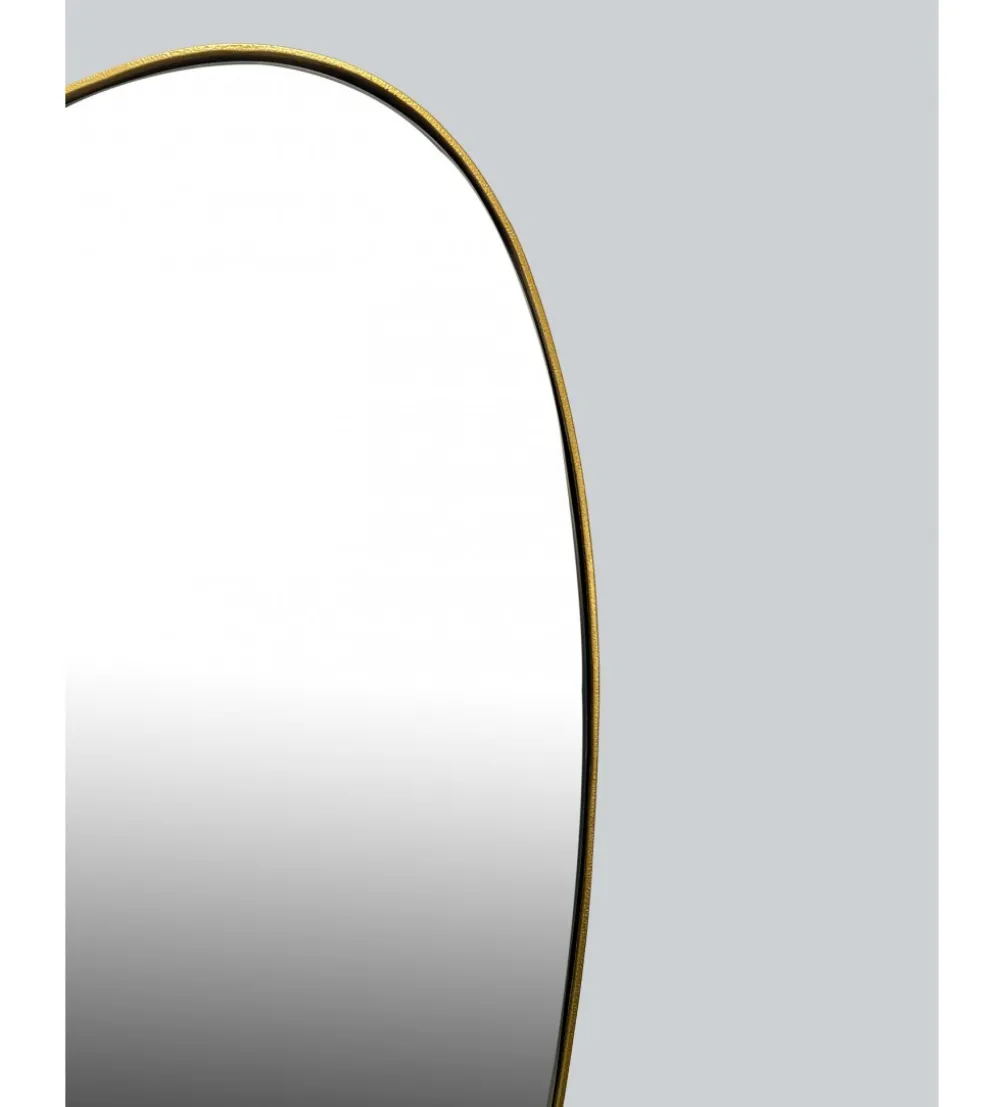 Lustro wiszące DEFORME 90 cm złote