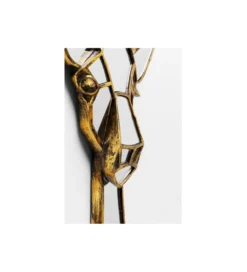 Lustro wiszące GIRAFFE 45 cm złote