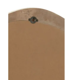 Lustro wiszące MODERNA 80 cm białe