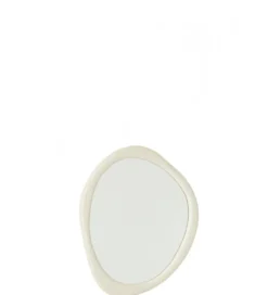 Lustro wiszące MODERNA 50 cm białe