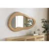 Lustro wiszące ORGANIC 130 cm drewno mango