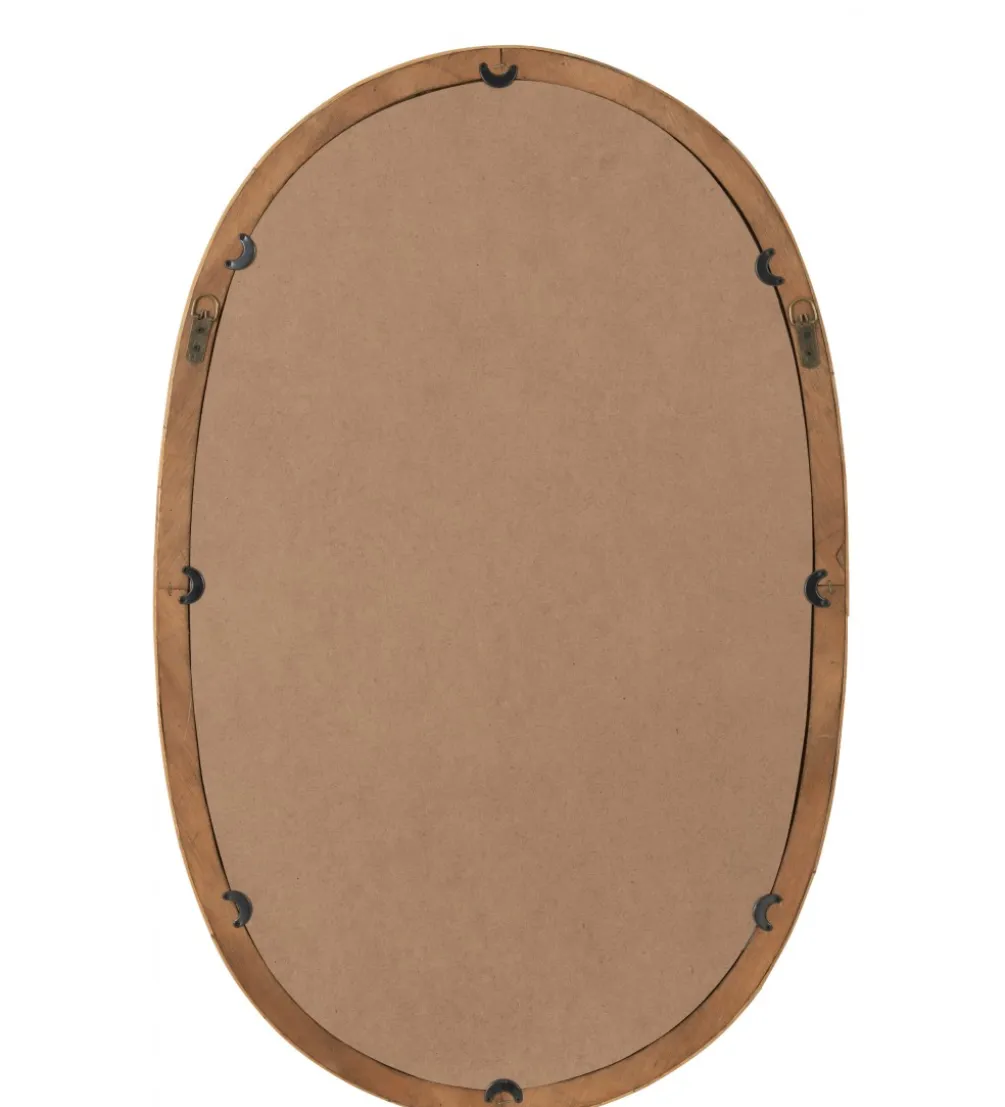 Lustro wiszące RECTANGLE 61 cm naturalne