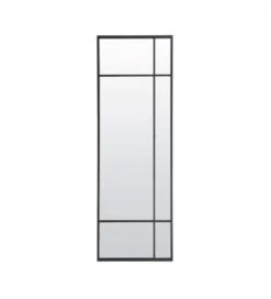 Lustro wiszące RINCON 150 cm czarny matt