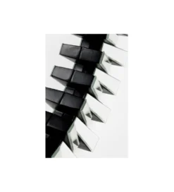 Lustro wiszące SPROCKET 92 cm srebrne