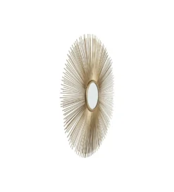 Lustro wiszące Sunbeam 90 cm złote