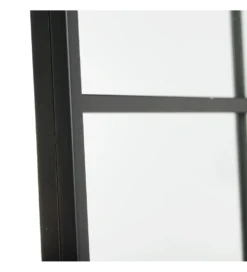Lustro wiszące SYLAS 180 cm x 90 cm czarne