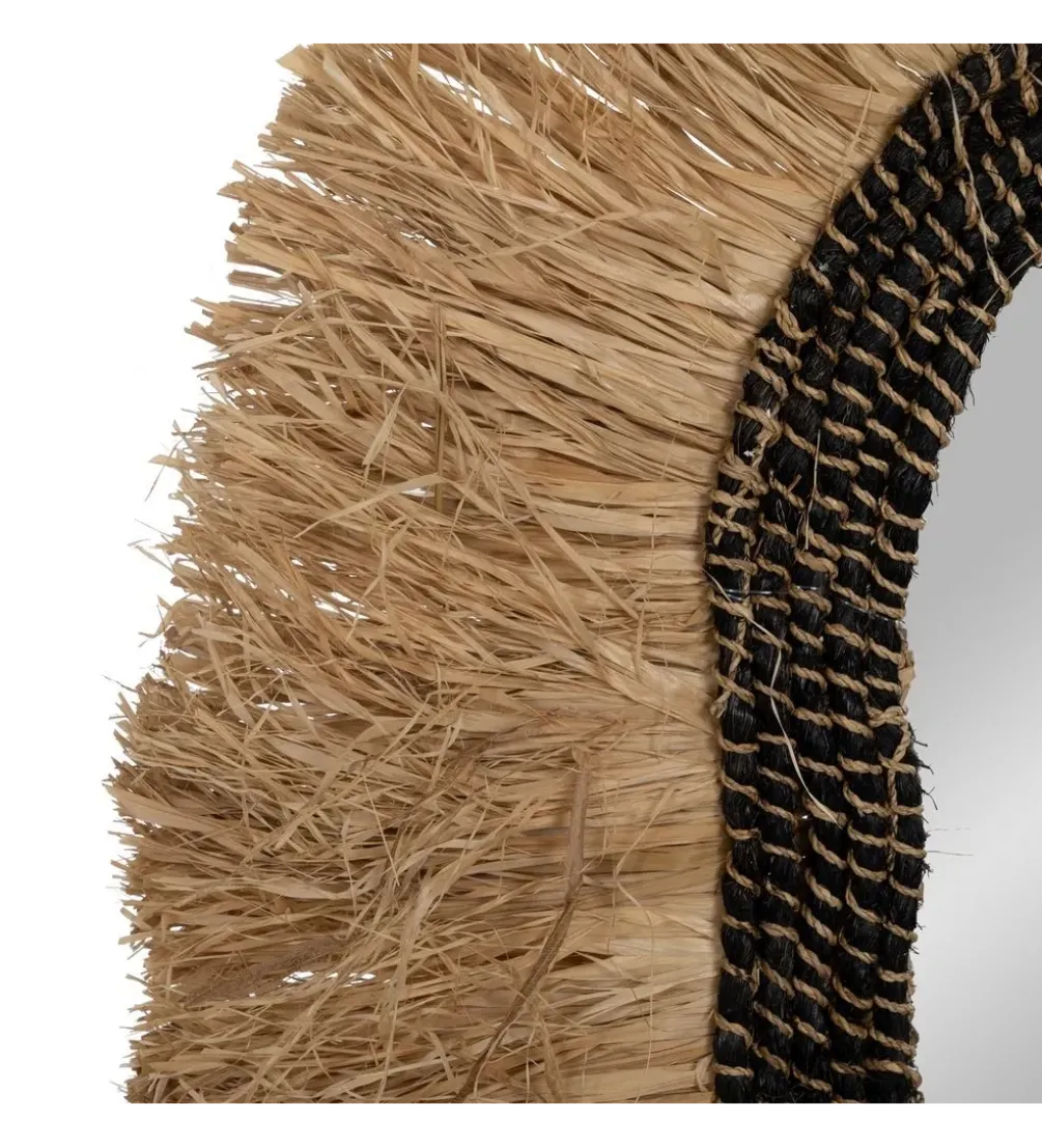 Lustro wiszące TEKSNIMA 90 cm naturalne