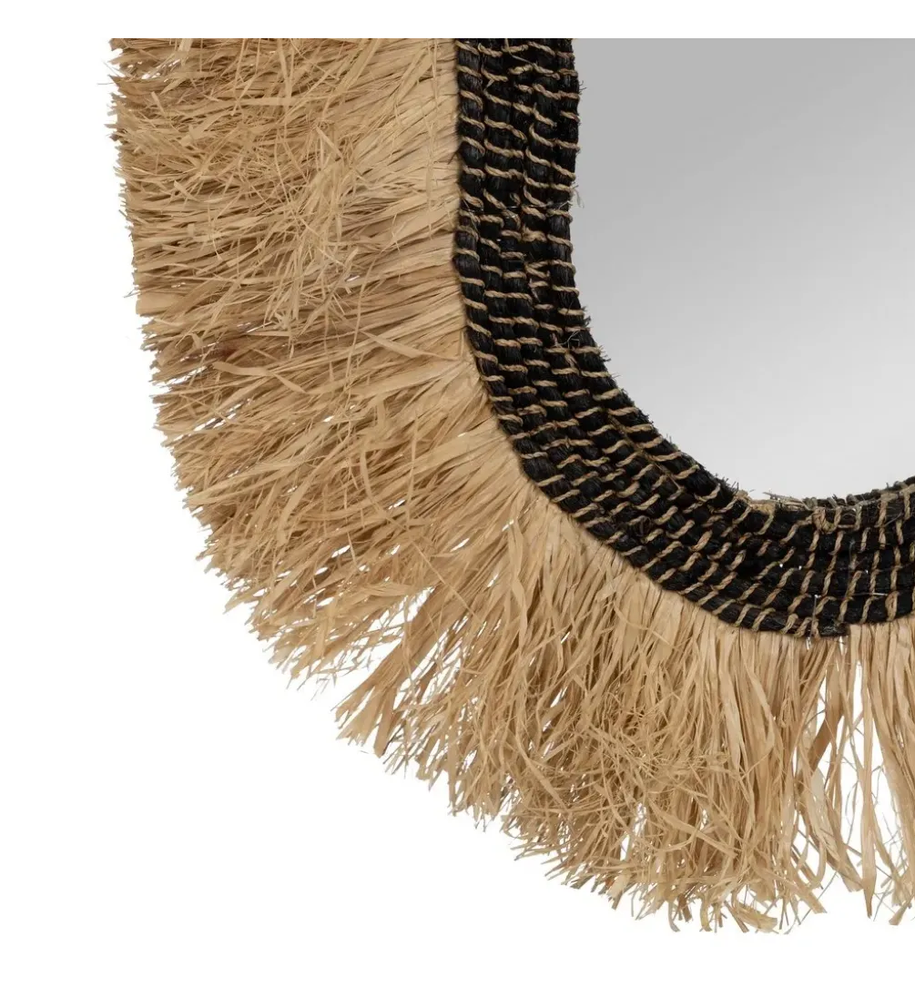 Lustro wiszące TEKSNIMA 90 cm naturalne