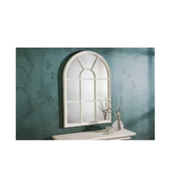 Lustro wiszące WINDOW Castillo 70 cm białe