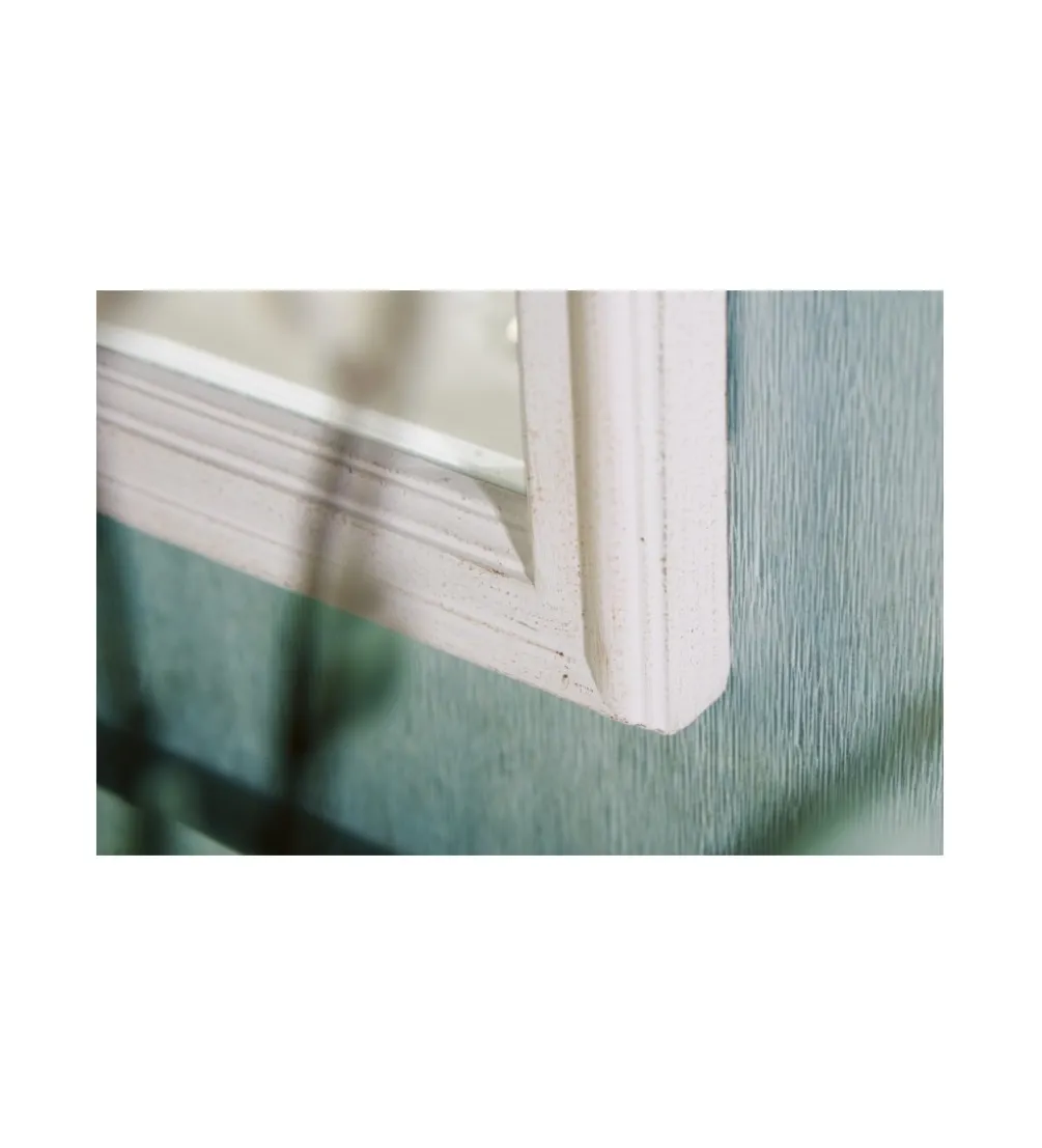 Lustro wiszące WINDOW Castillo 70 cm białe