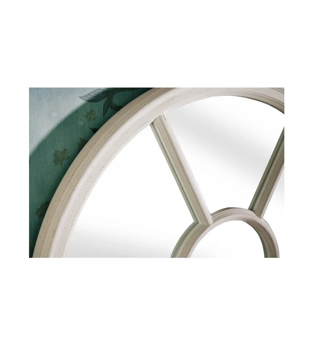 Lustro wiszące WINDOW Castillo 70 cm białe