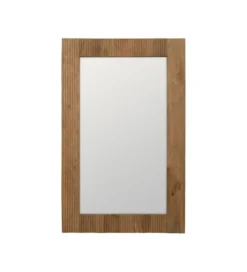 Lustro wiszące ZANMIK 110 cm drewno mango