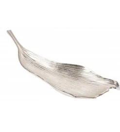 Misa HOJA 64 cm srebrna