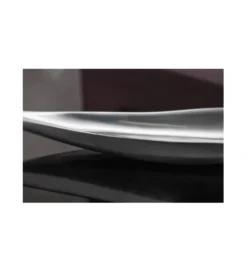 Misa Leaf 60 cm x 15 cm Srebrna