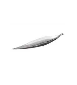 Misa Leaf 80 cm x 15 cm Srebrna