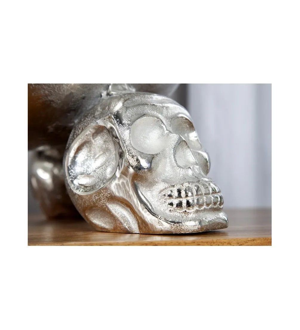 Misa Skull Srebrna 35 cm