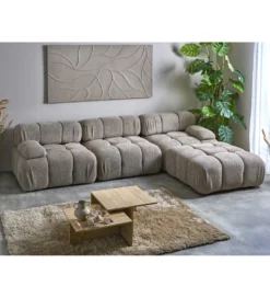 Modułowa Sofa fotel KILLIAN 94 cm Beżowy