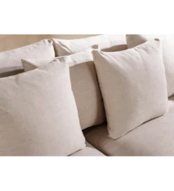 Modułowa sofa KILLIAN 94 cm z podłokietnikiem jasny beż