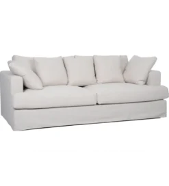 Modułowa sofa KILLIAN 94 cm z podłokietnikiem jasny beż
