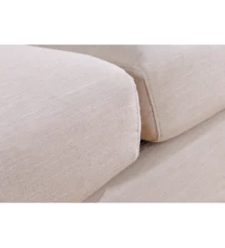 Modułowa sofa KILLIAN 94 cm z podłokietnikiem jasny beż