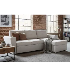 Narożnik APARTMENT 245 cm z funkcją spania beżowy