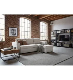 Narożnik APARTMENT 245 cm z funkcją spania beżowy