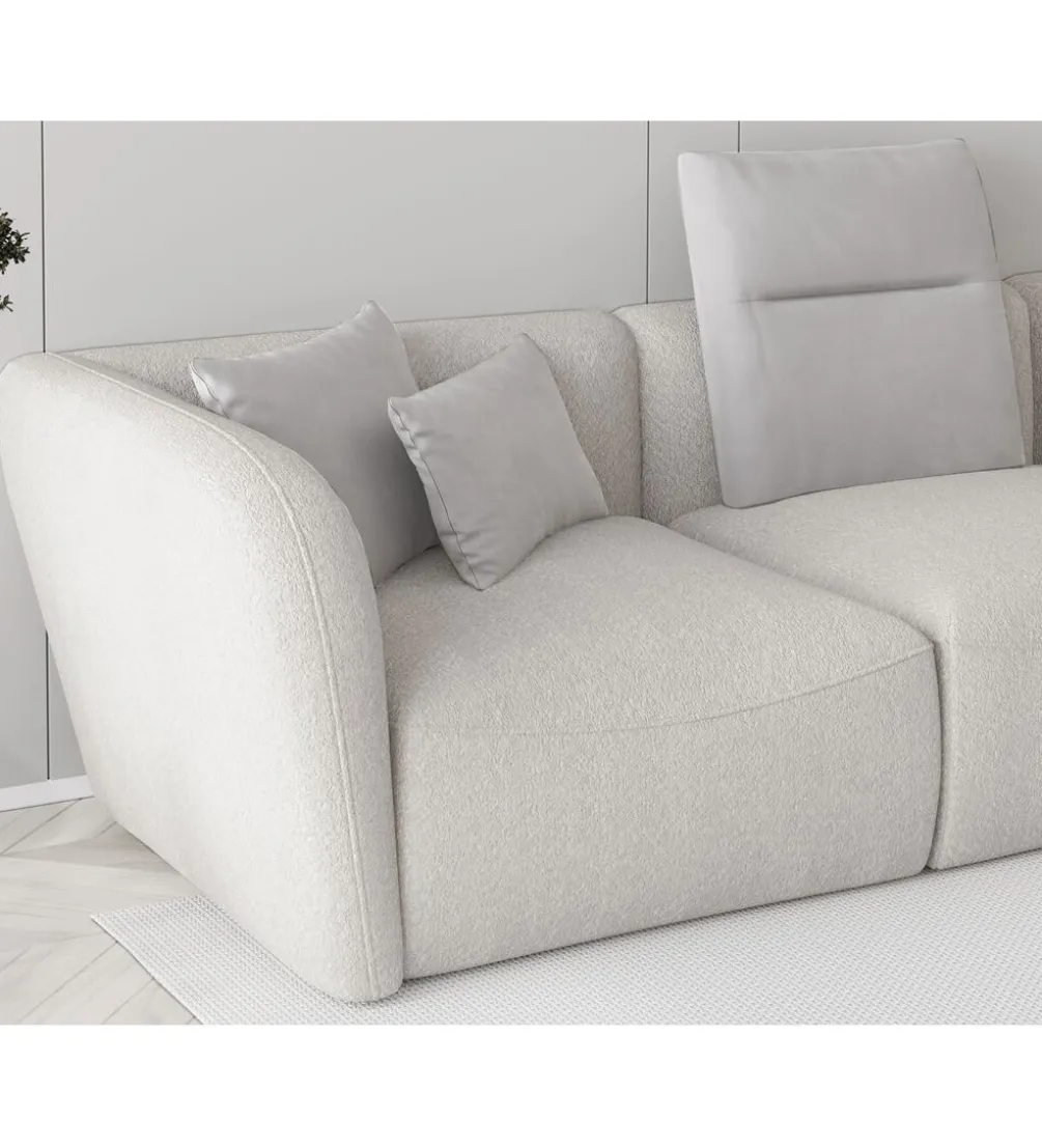 Narożnik BAHAMA Candelo MINI A 308 cm z ottomaną 172 cm