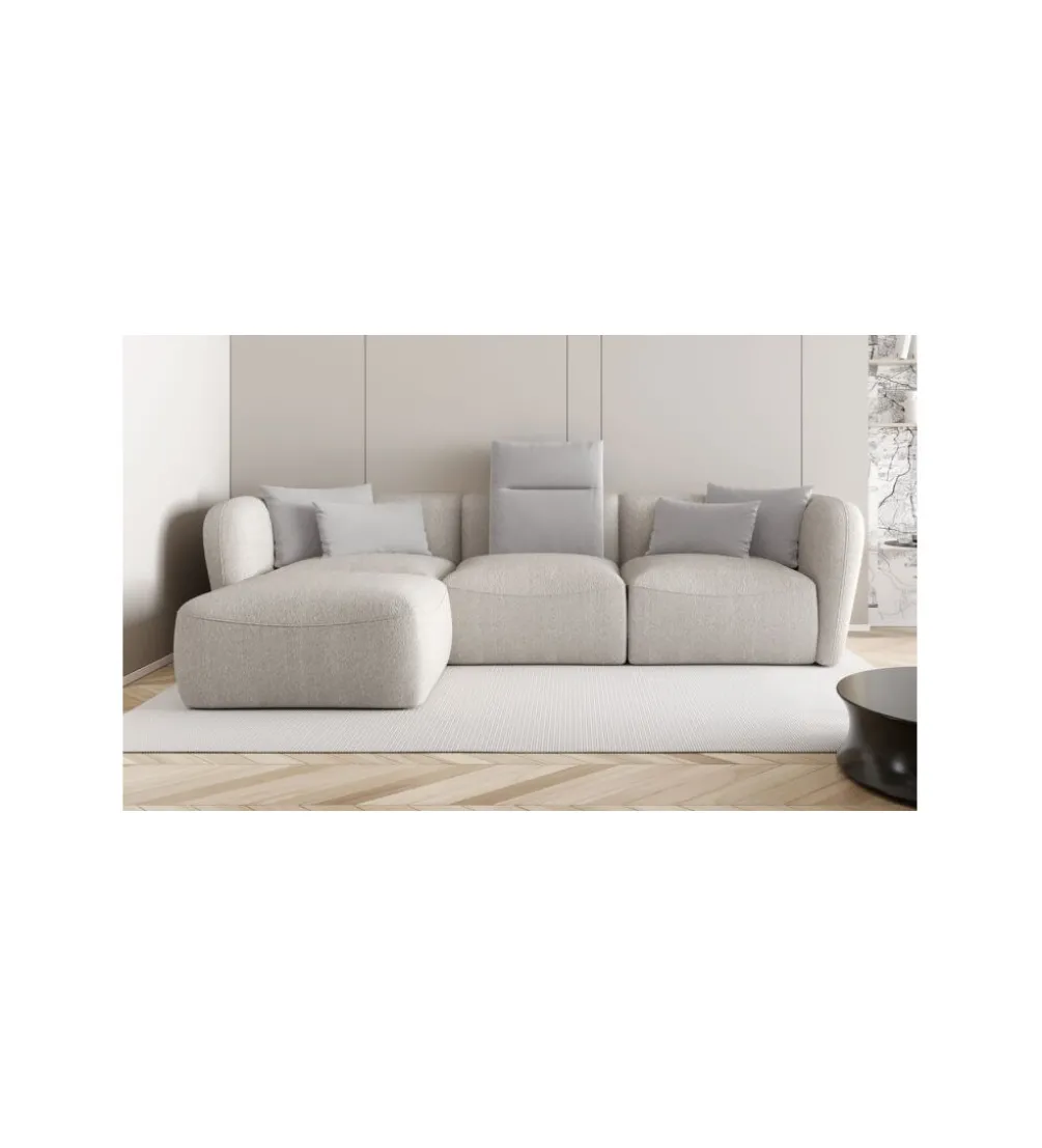 Narożnik BAHAMA Candelo MINI A 308 cm z ottomaną 172 cm