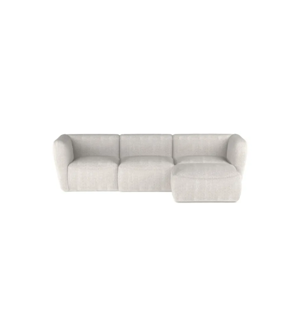 Narożnik BAHAMA Candelo MINI A 308 cm z ottomaną 172 cm