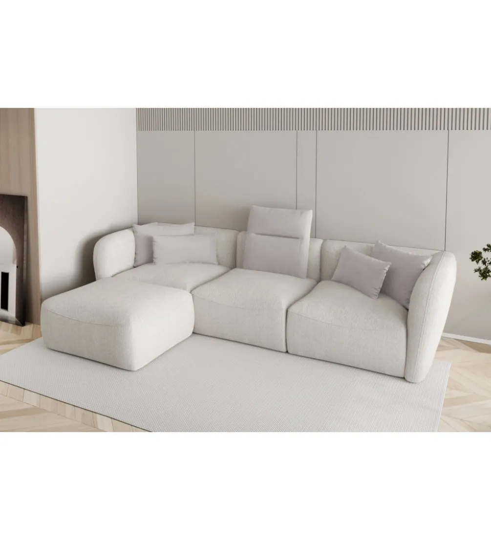 Narożnik BAHAMA Candelo MINI B 308 Cm z ottomaną 190 cm
