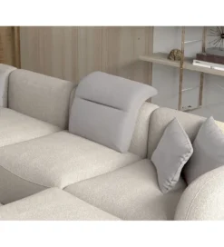 Narożnik BAHAMA Candelo XL 382 Cm Z Ottomaną Otwartą 190 Cm