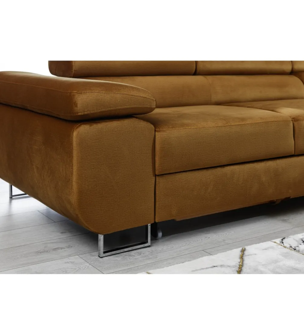 Narożnik rozkładany ARMANDO 280 cm z funkcją spania