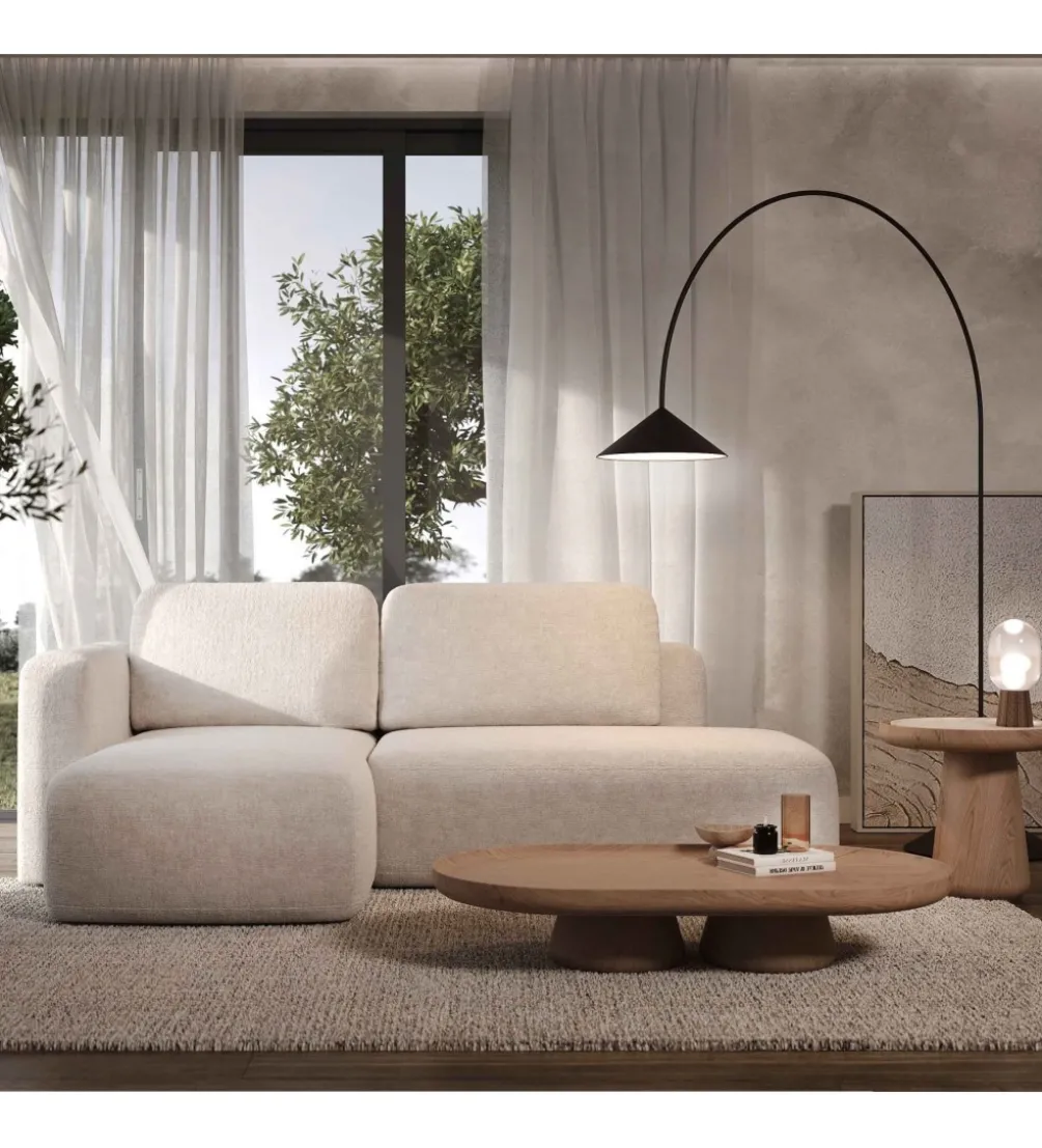Narożnik rozkładany COZY 244 cm z funkcją spania