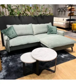 Narożnik rozkładany GLOSSY 226 cm z funkcją spania