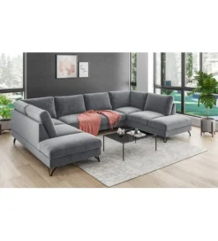 Narożnik rozkładany MAKO Flavio XXL 348 cm z funkcją spania
