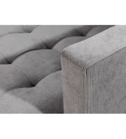 Narożnik STOCKHOLM 220 cm cord szary