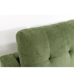 Narożnik STOCKHOLM 220 cm 3-osobowy zielony