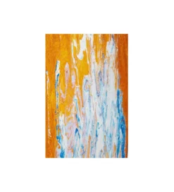 Obraz ARTISTAS 120 x 180 cm pomarańczowy