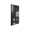 Obraz Artistic Blacky 70 cm x 110 cm czarny