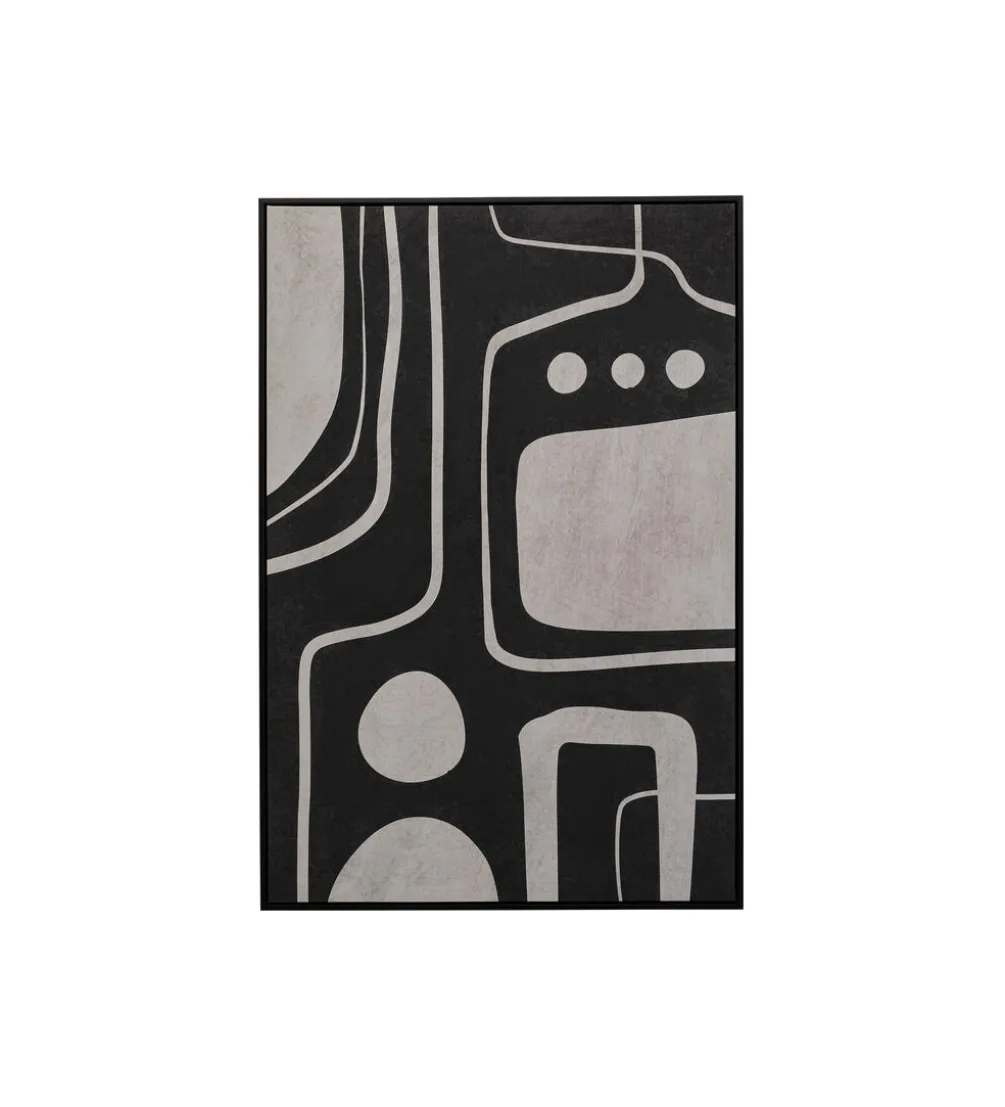 Obraz Artistic Blacky 70 cm x 110 cm czarny