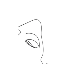 Obraz DRAWING LADY 63 x 93 cm