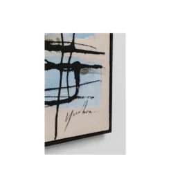 Obraz Dust Blue 100 cm x 100 cm