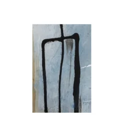 Obraz Dust Blue 100 cm x 100 cm