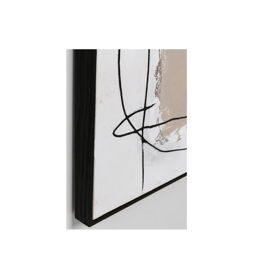 Obraz Dust Grey 100 cm x 100 cm