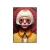 Obraz FANCY BLONDE LADY LED 120 x 80 cm