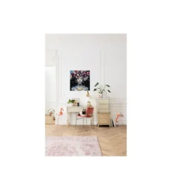 Obraz Flower Art Lady 120 cm x 120 cm